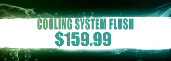 Cooling System Flush $129.99